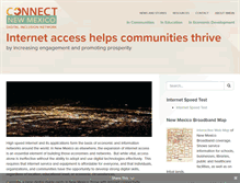 Tablet Screenshot of nmconnect.org